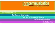 Tablet Screenshot of ideocommunication.net